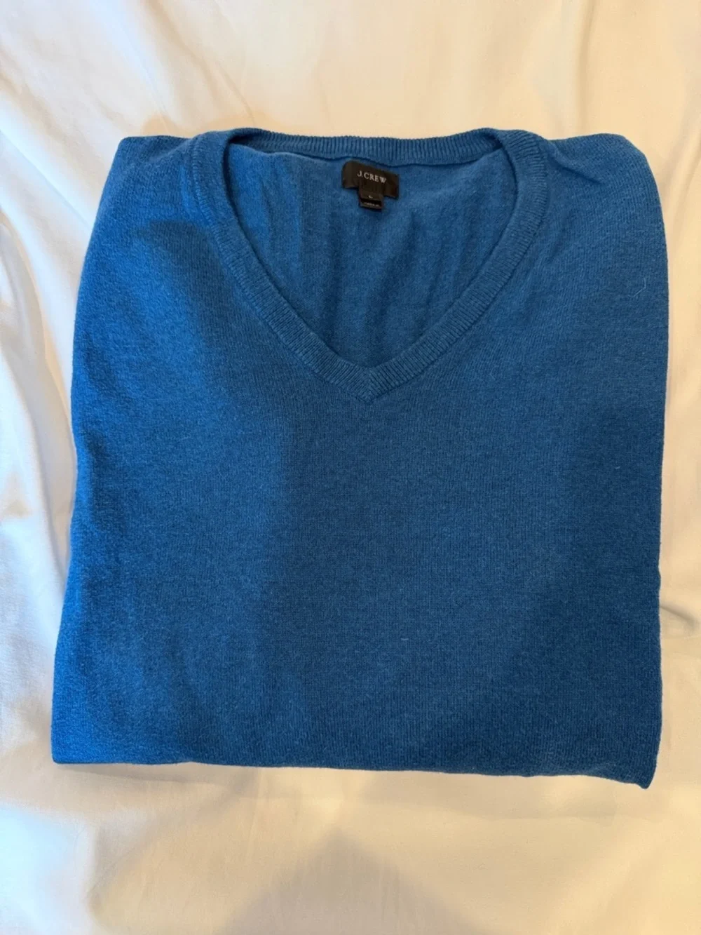 J. Crew Men’s Teal V-Neck Sweater
